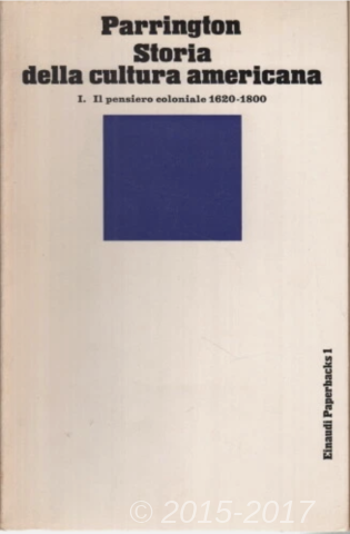 Copertina di Storia della cultura americana